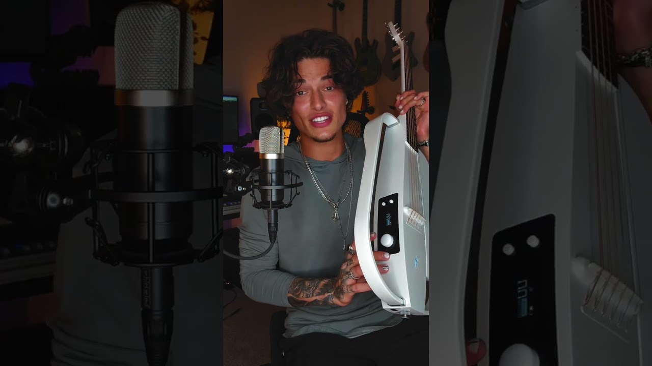 Эта умная гитара Enya NEXG просто невероятна!!👏🏻😯 #enyaguitar #enyanexg #guitarist #guitar @enyam...