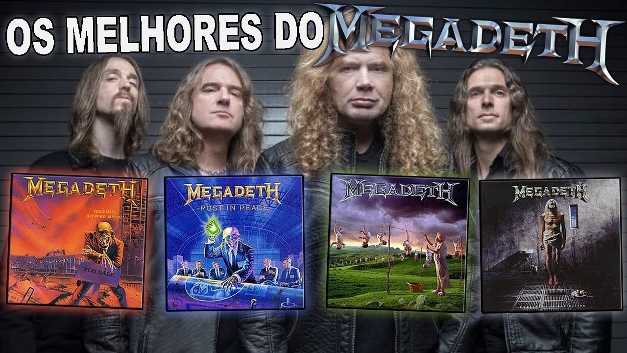 OS MELHORES E PIORES DISCOS DO MEGADETH (TOP 15)