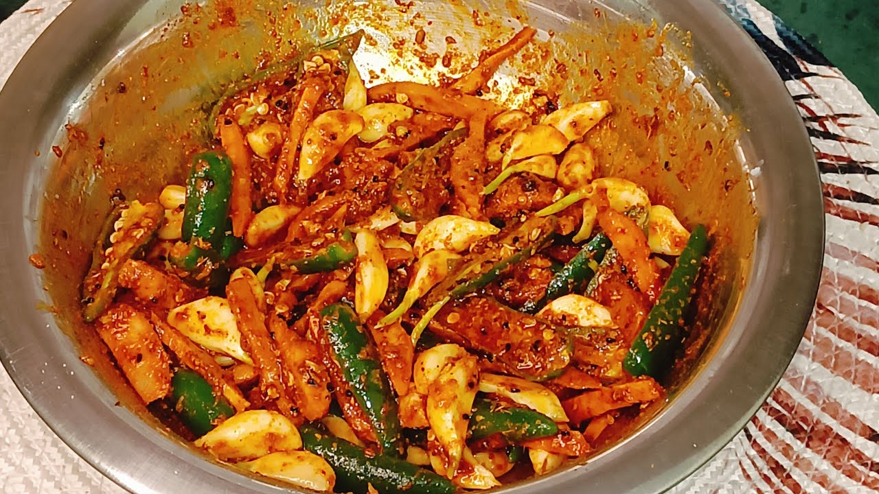एक बार इस तरीके से हरी मिर्च लहसुन अदरक का आचार बनाकर देखिए कभी खराब नहीं होगा| Mirch ka Achar R.