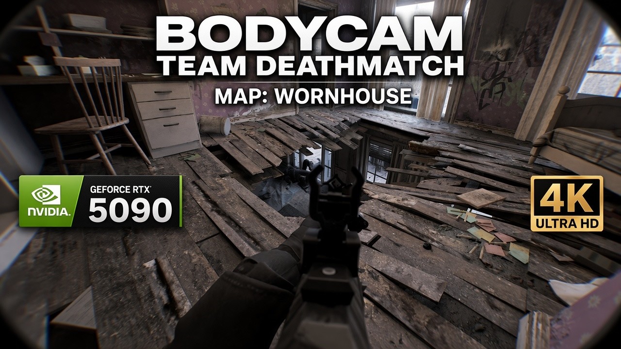 THIS LOOKS REAL&hellip; 😱 BODYCAM Team Deathmatch | RTX 5090 4K Ultra