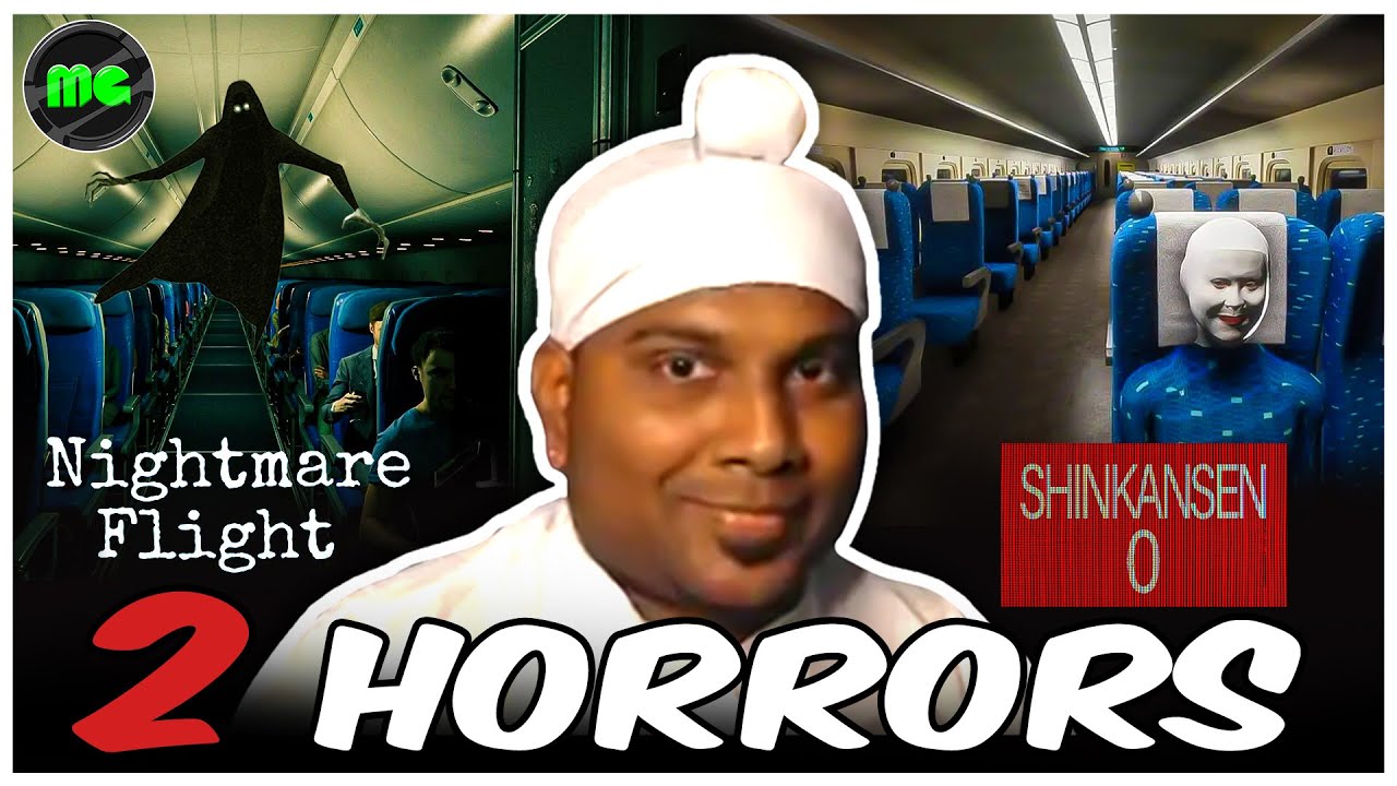 SHINKANSEN 0 (2 ENDINGS) | Nightmare Flight | 2 Short Horrors | Manguni Gamer