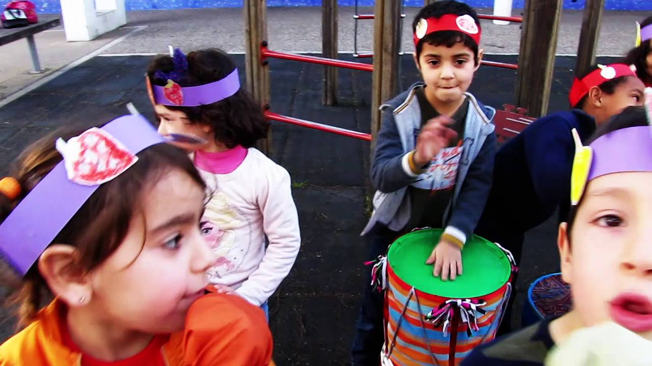 Hino da Fruta 2015/2016 - Pré-Escolar e 1º Ciclo, Escola/JI Fernando Teixeira Lopes - Lisboa.