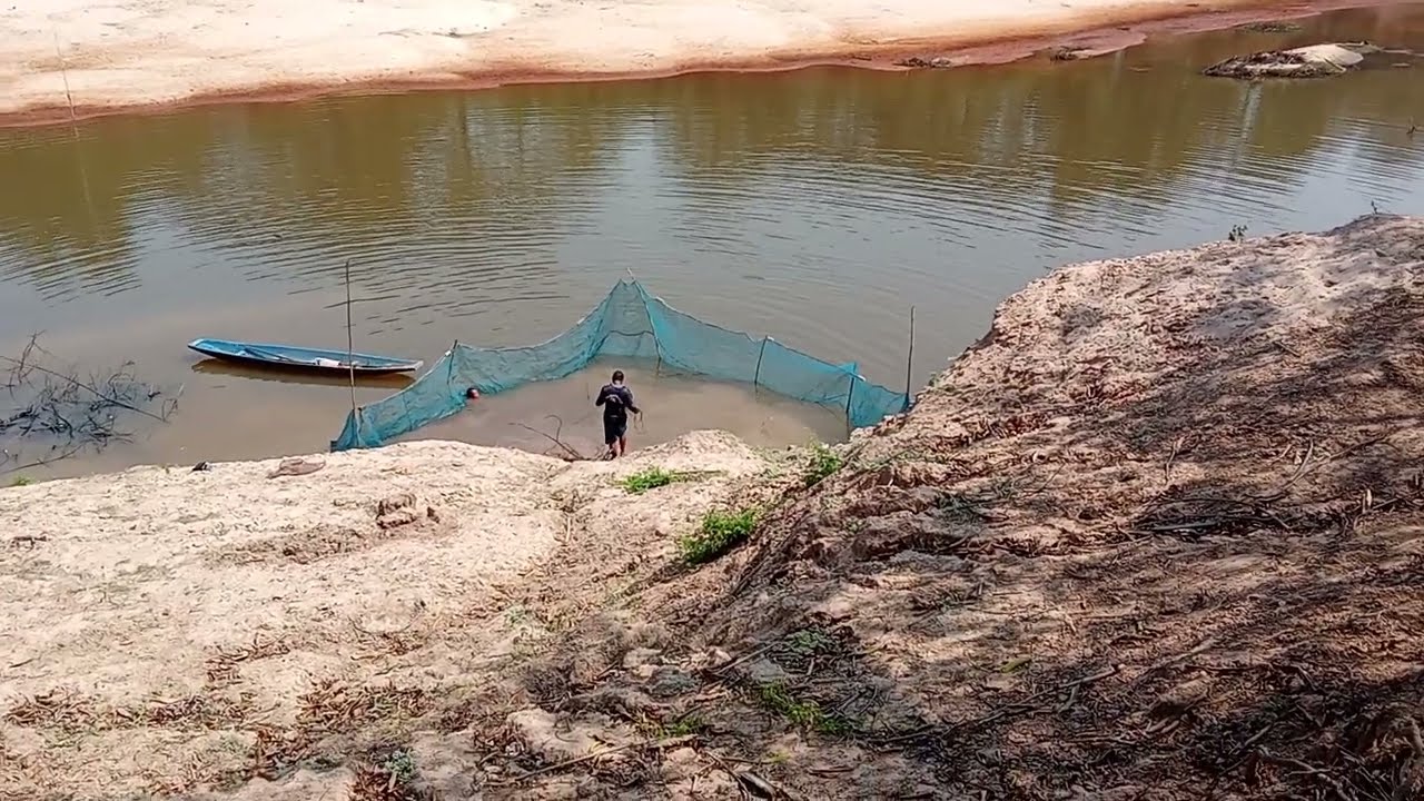 หาอยู่หากิน🐟🐟🐟🐟Looking for a living in rural 