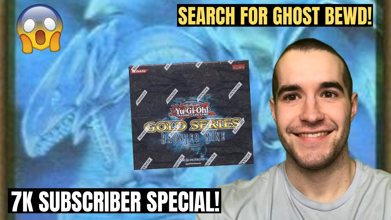 SEARCH FOR THE GHOST RARE BLUE-EYES! Gold Series Haunted Mine Yugioh Cards Opening! 7K Sub SPECIAL!!