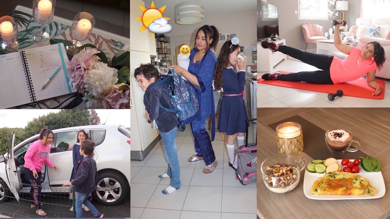 l روتيني الصباحي حقيق لمدرسة أولاد  *إنتاج*lMa Morning Routine * Poductive*Organisation.