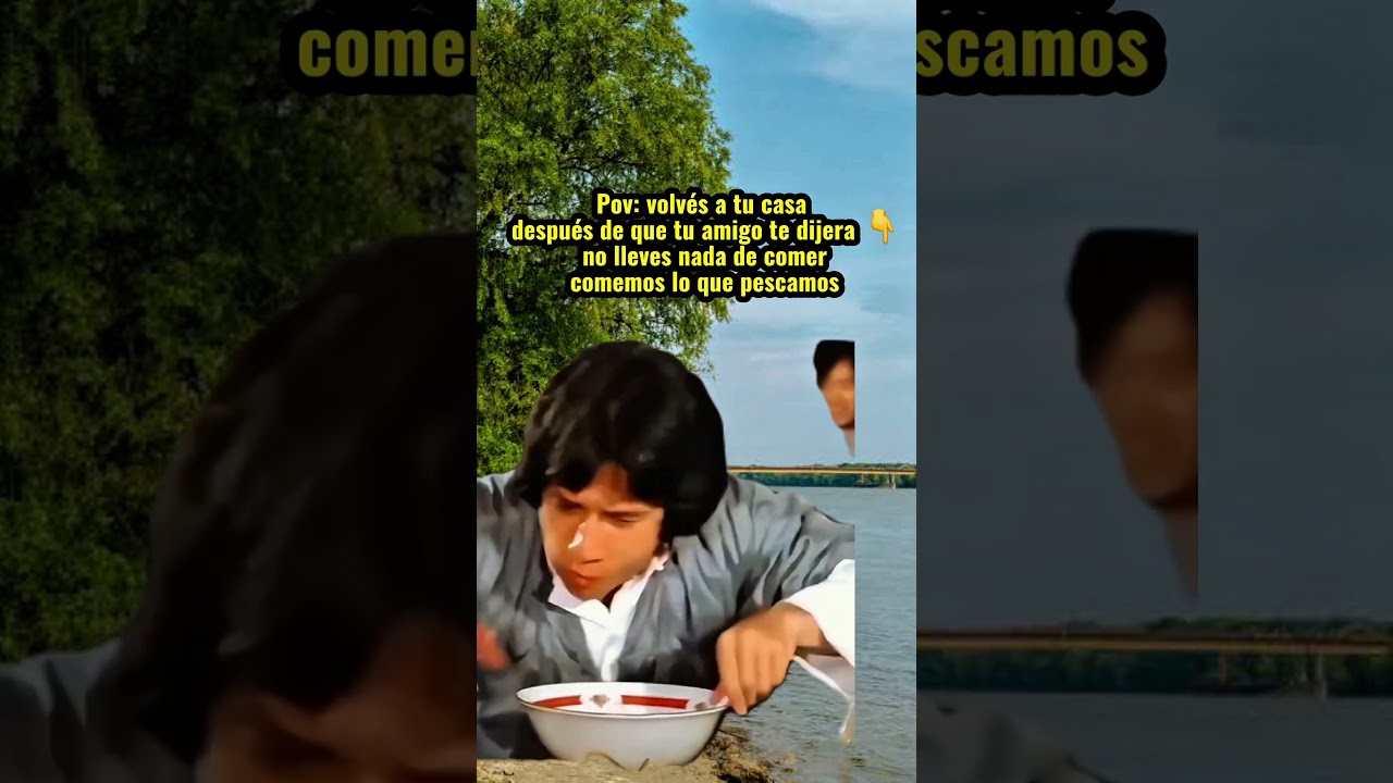 tu amigo te dice no lleves nada de comer comemos lo que pescamo🎣😂 
