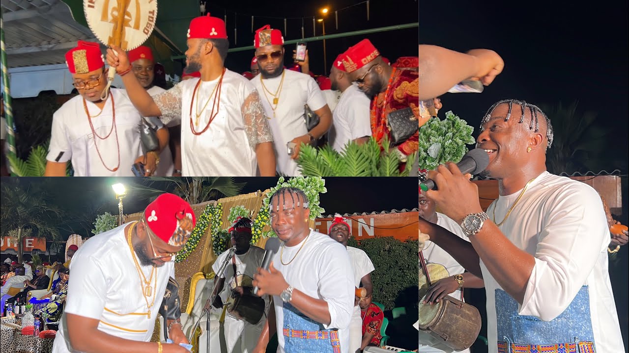 Ejyk Nwamba in TOGO 🇹🇬 for the IGBOEZUE YAM FESTIVAL (iri ji) 2023. The performance was a blast🔥