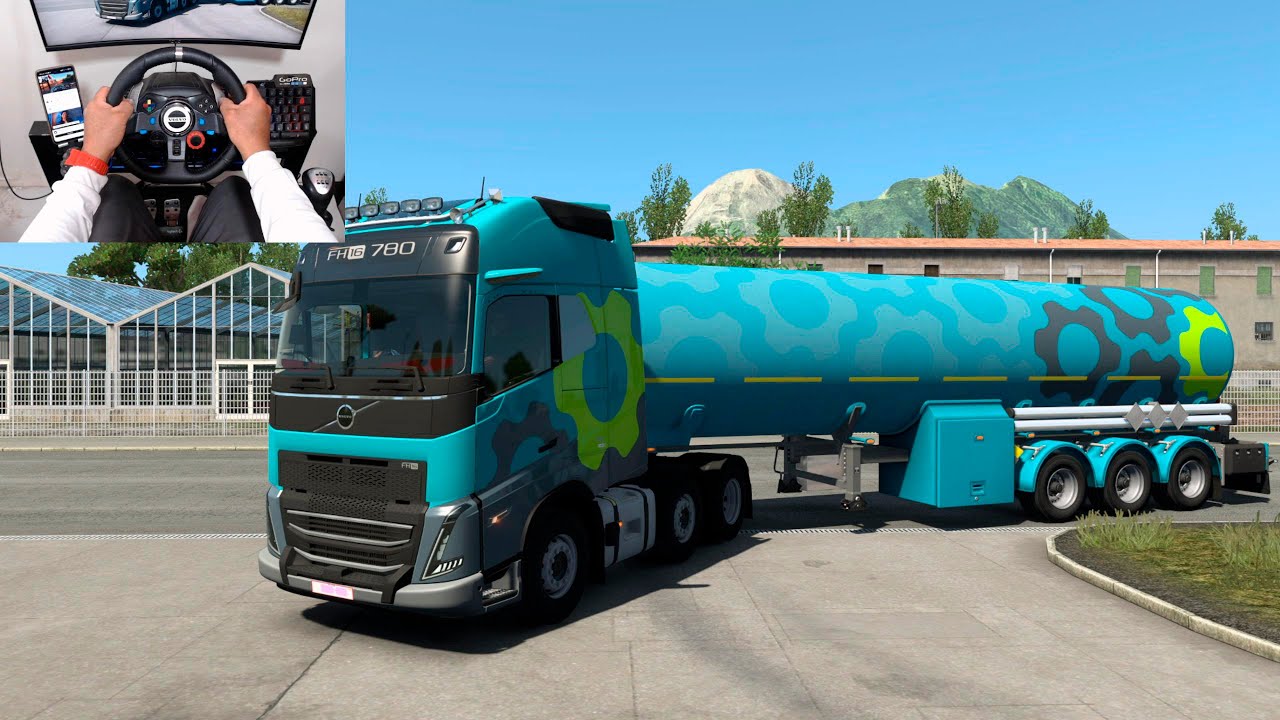 ETS 2 Rura: Quito - Ibarra Volvo FH6 Combustible Cargo Logitech G29 Gameplays