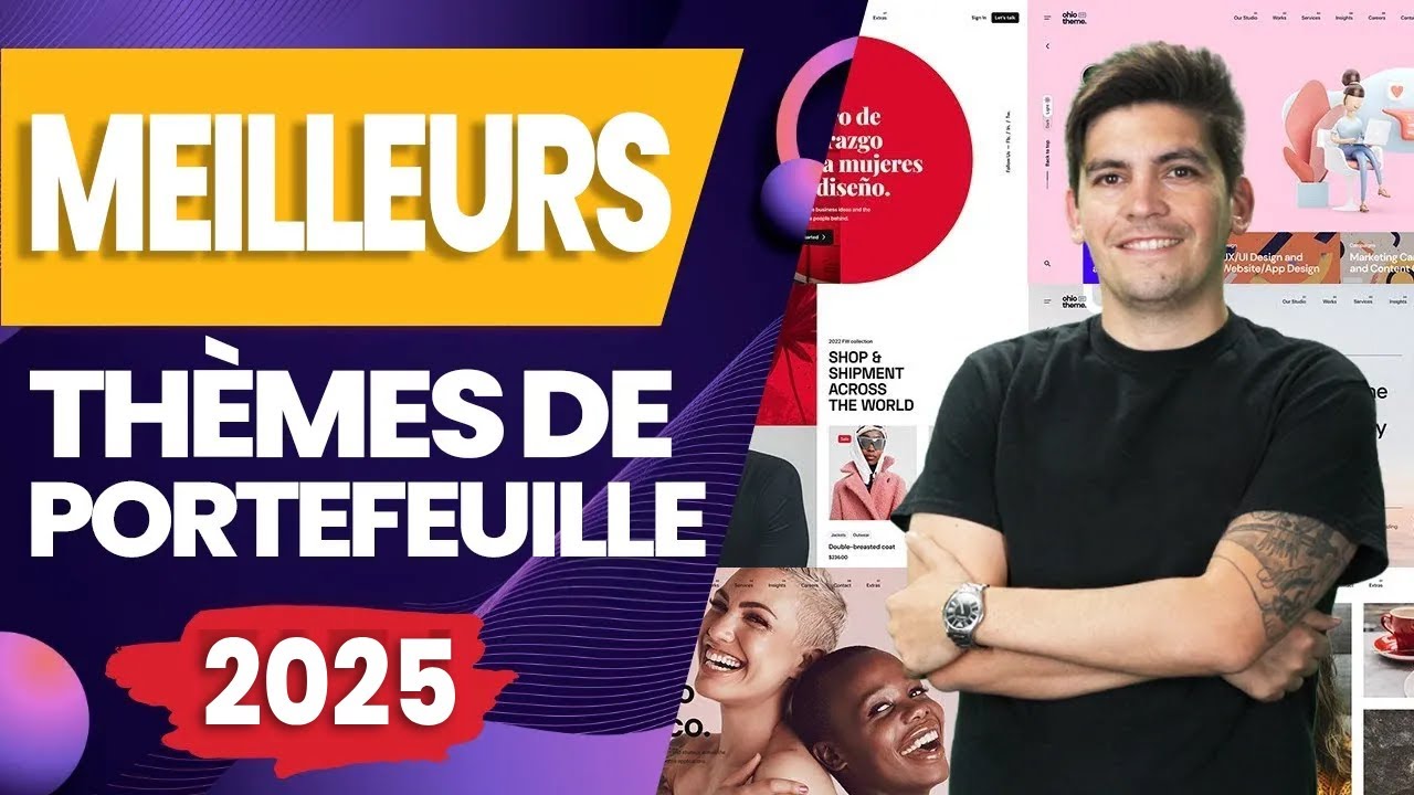 💼Top 5 des meilleurs thèmes et plugins WordPress pour portfolio en 2025 (Sérieusement)