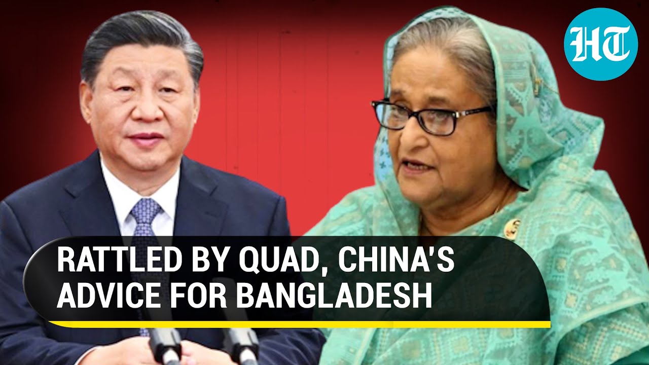 China ‘dictates’ terms to Bangladesh; Asks Dhaka to reject bloc politics, cold war mentality