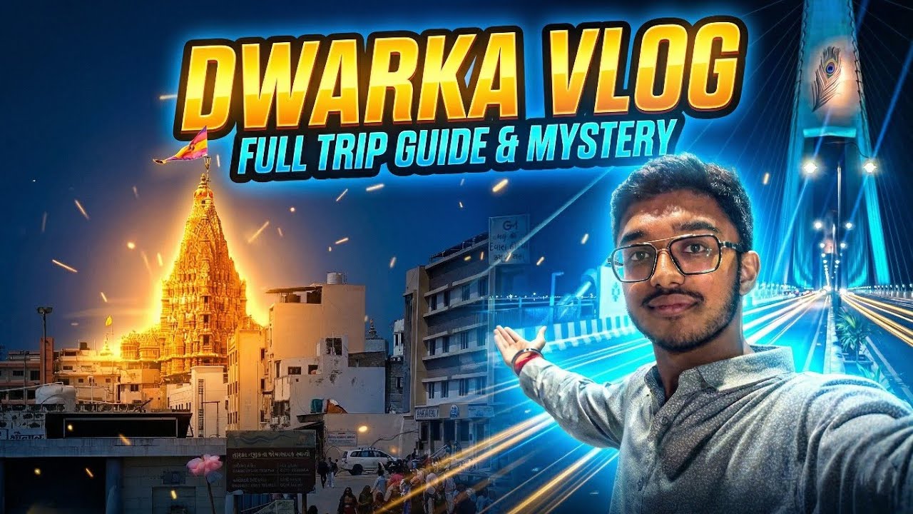 Dwarka Vlog 😍| Nageshwar Jyotirling| Hanuman Dandi | Bat Dwarka|Dwarka Full Vlog|Rushi Trivedi Vlogs