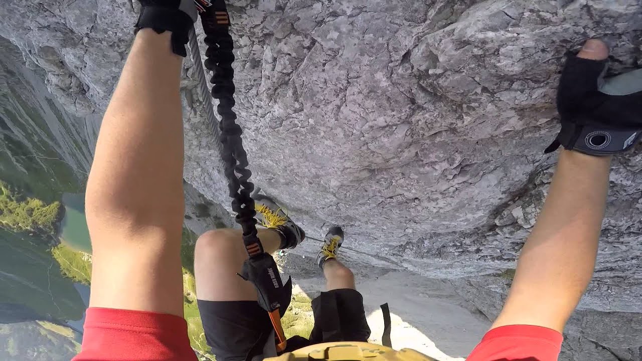 Klettersteig Lachenspitze-Nordwand GoPro Hero4 HD