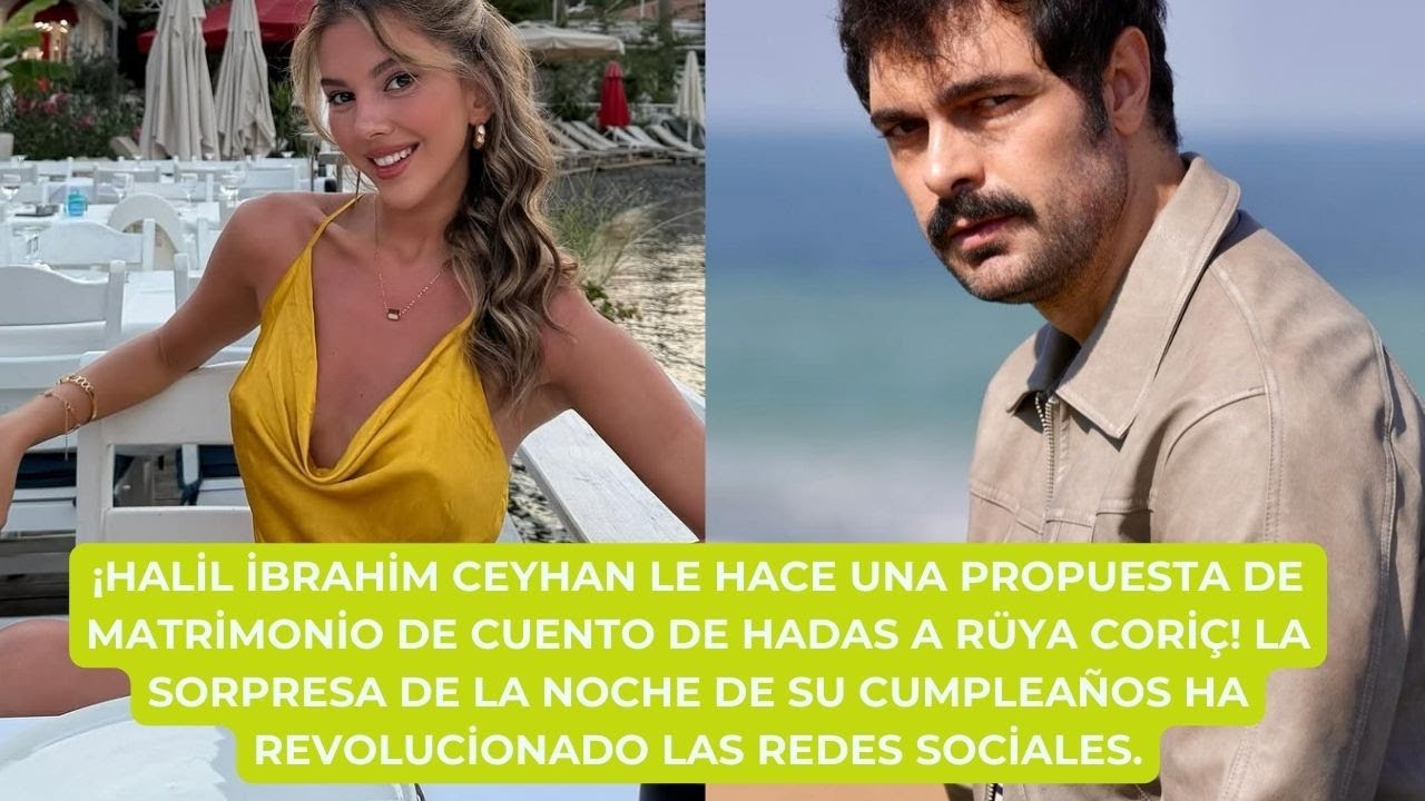 Halil brahim Ceyhan делает предложение сказочного брака .......................