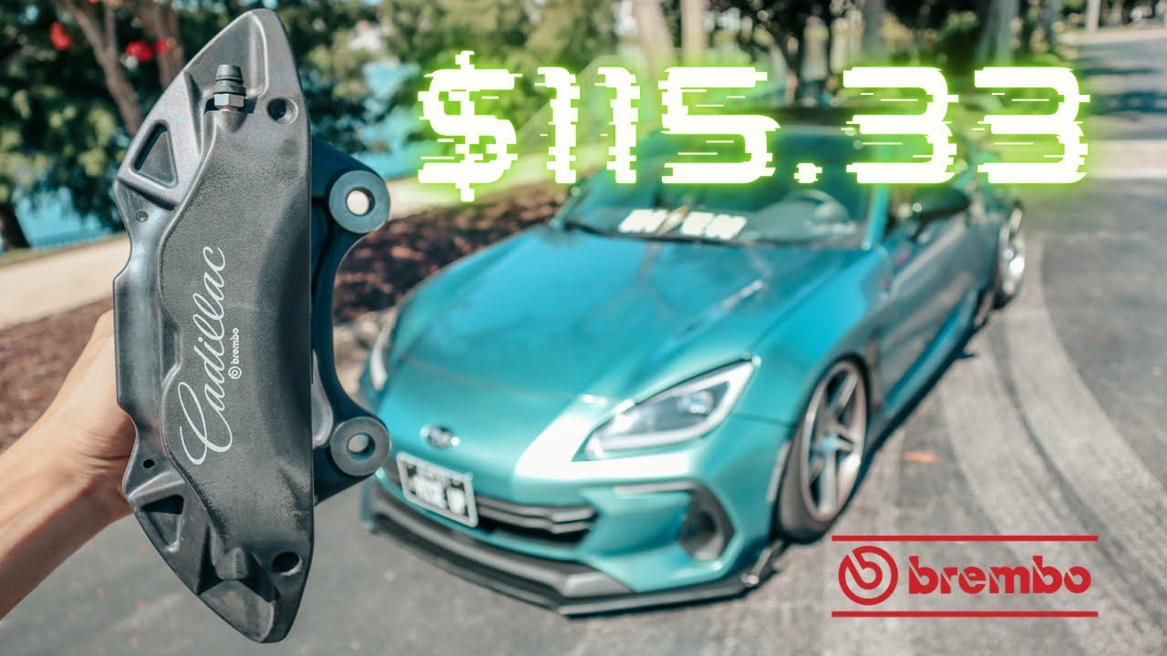 Brembo за 115 долларов для вашего FRS/BRZ/GT86/GR86 2013–2022 годов (Cadillac ATS)