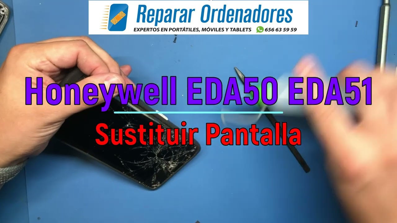 Cambiar Pantalla Honeywell EDA50 EDA51
