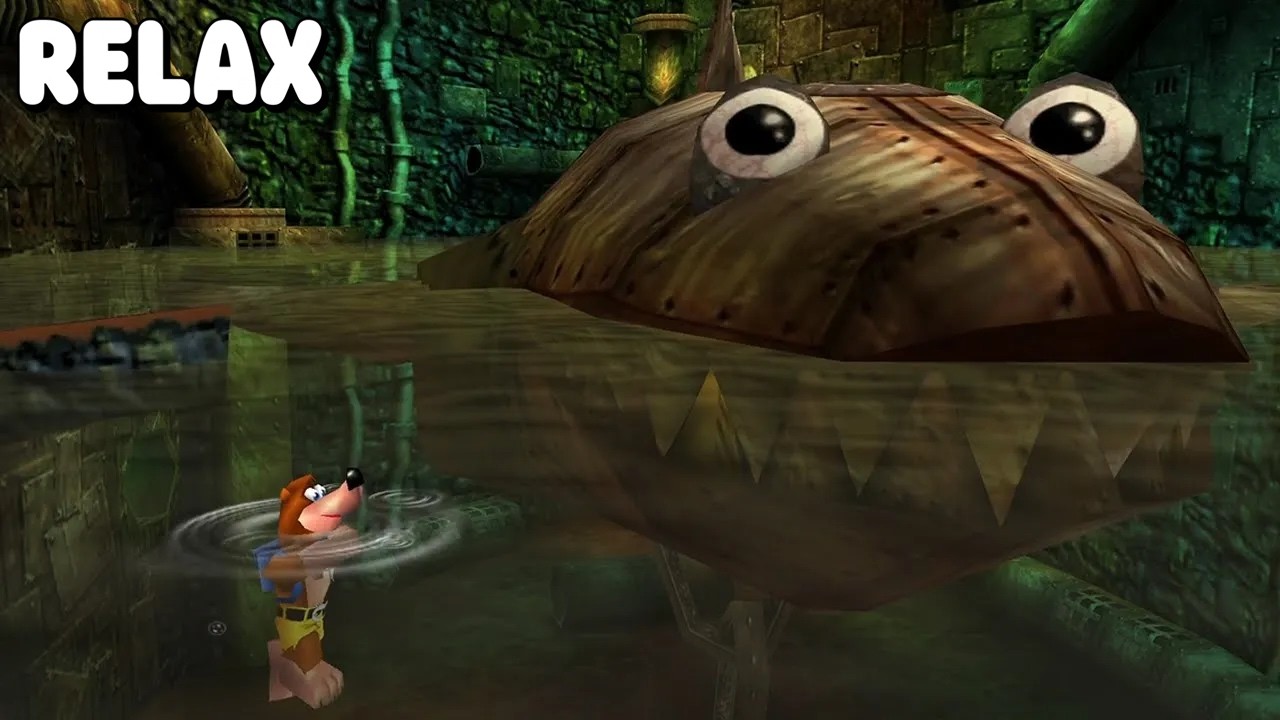 Banjo-Kazooie Relaxing Music & Ambience | Clanker's Cavern - Aquatics