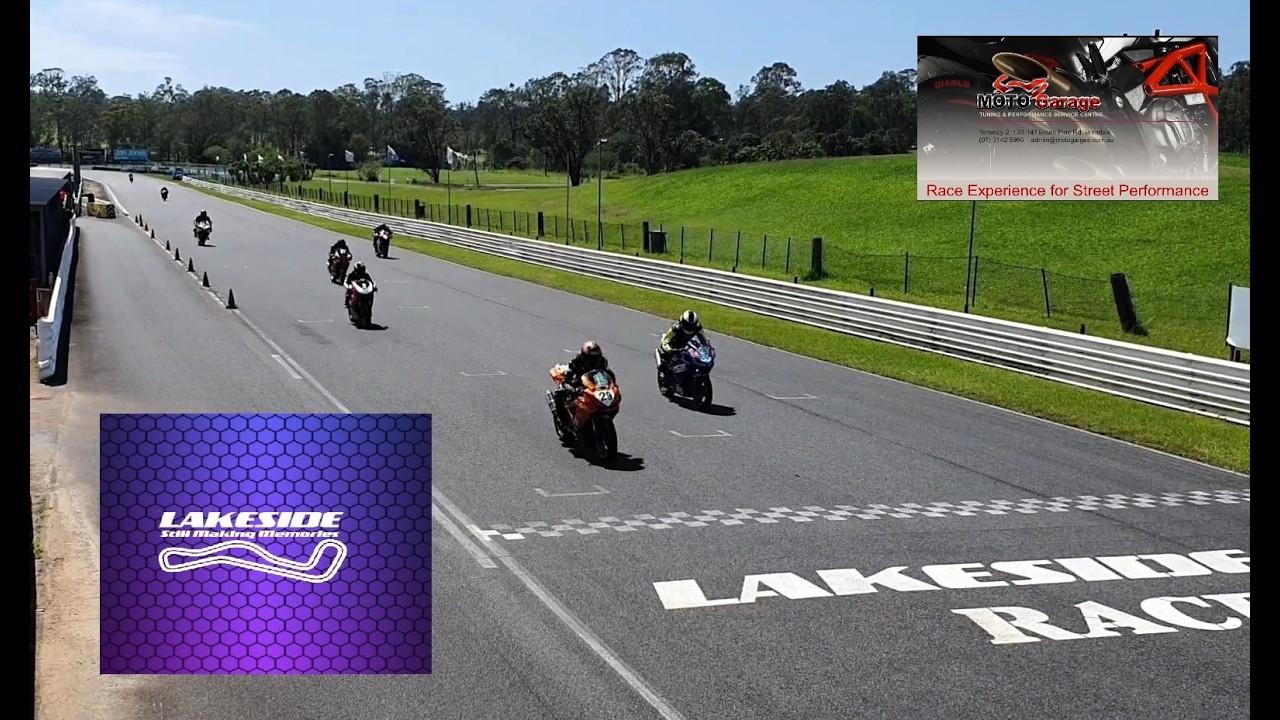Moto Garage Xmas Ride Day At Lakeside International Raceway