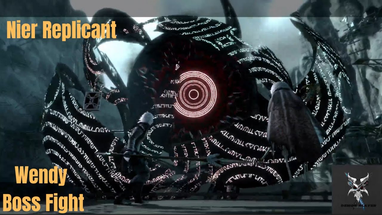 Nier Replicant Wendy Boss Fight