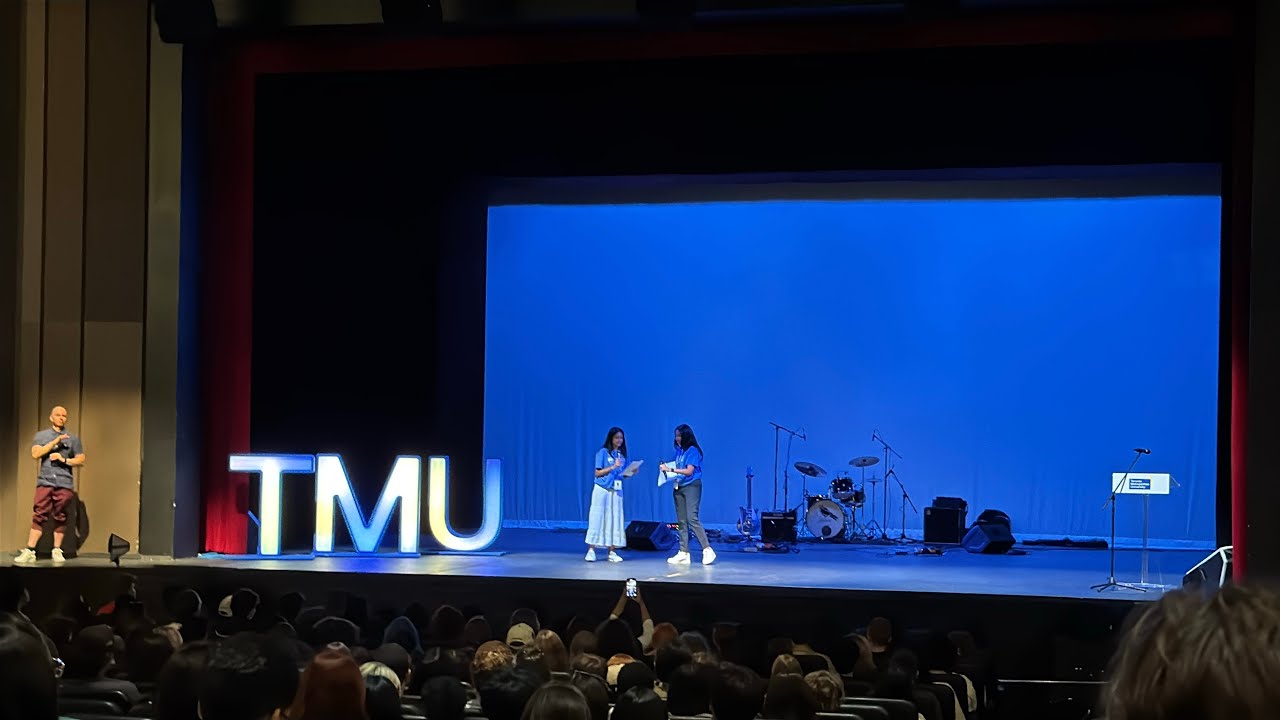 First day in TMU orientation day. CANADIAN UNIVERSITY VIBES 