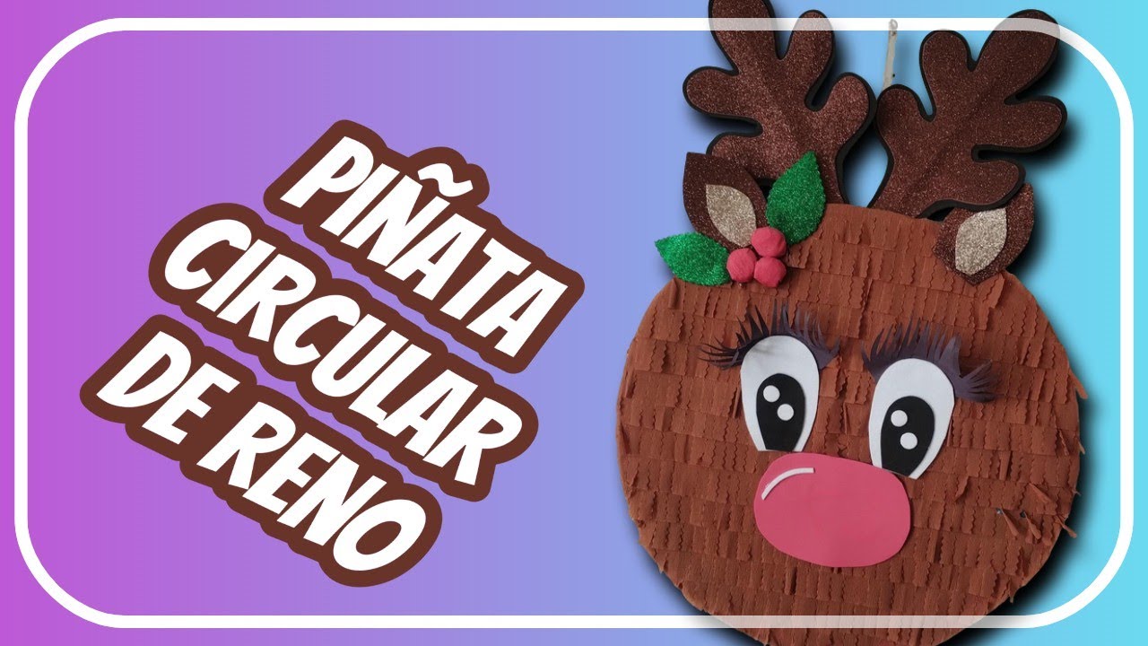 Piñata de Reno super facil ❤️ (En vivo 🔴🎥)