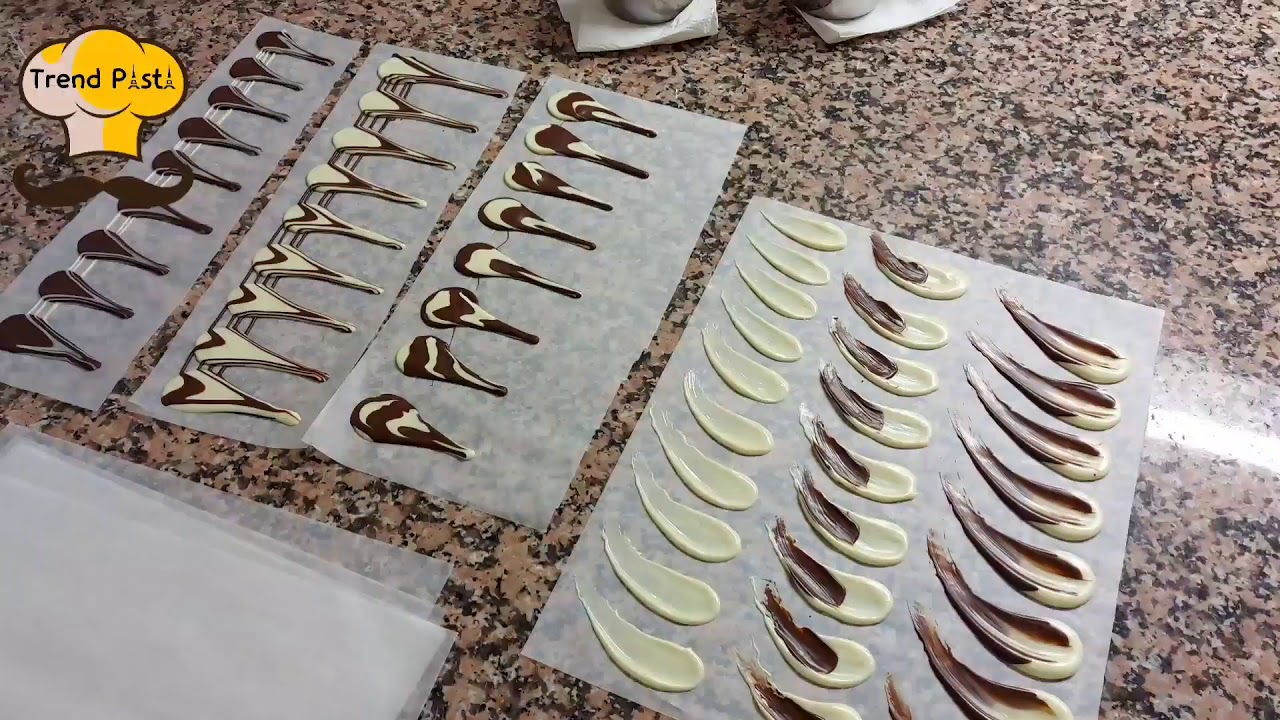 Pastaları Süslediğimiz Çikolata Dekorlarını Nasıl Yapıyoruz