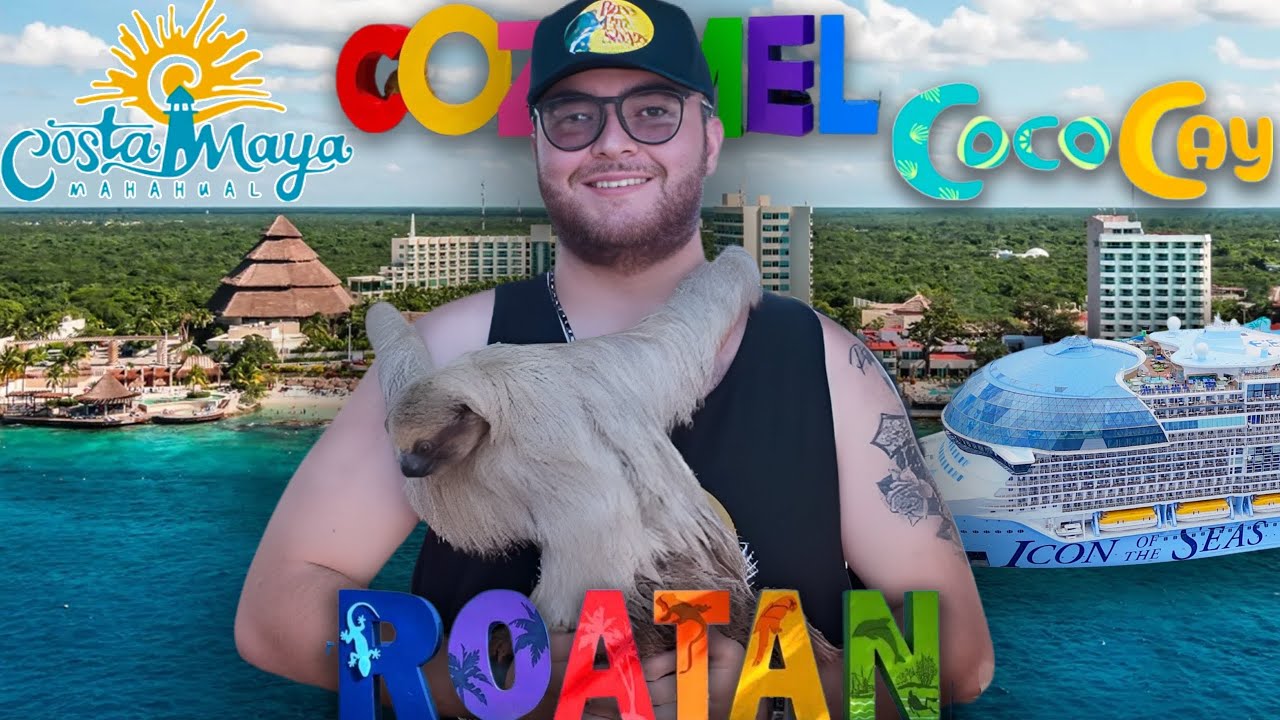 Я посетил каждый порт на самом большом в мире корабле ICON OF THE SEAS!