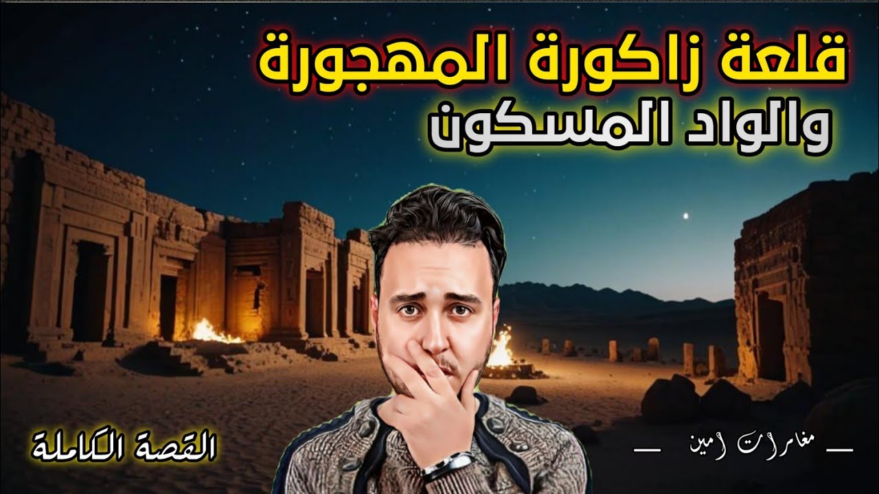 حكايتي داخل القرية الغامضة☠️ و القبر المنسي🪦والهالة السوداء لحراس الكنز🧙‍♂️( زاكورة 🇲🇦 )