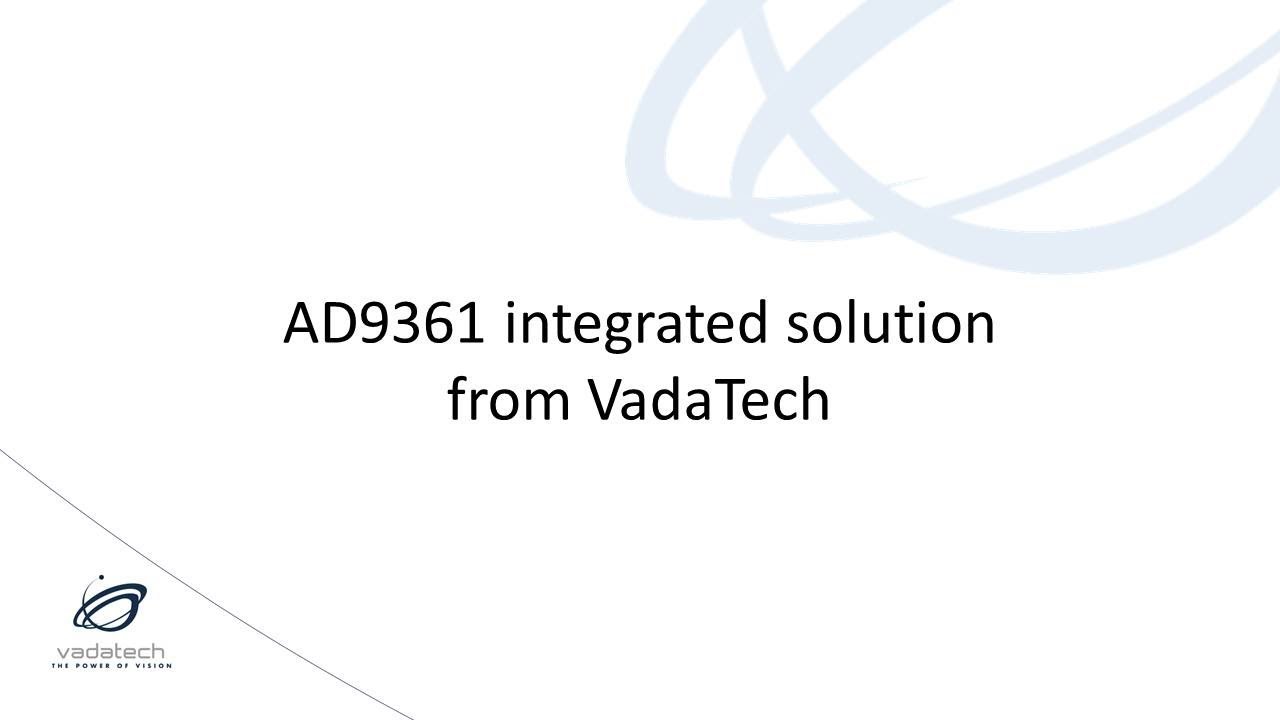 AD9361 integrated solution from VadaTech