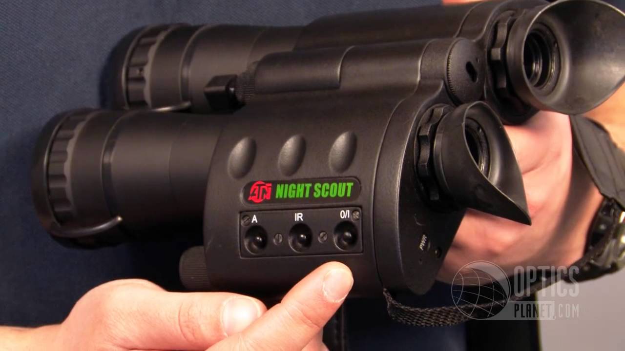 ATN Night Scout Night Vision Binocular - OpticsPlanet.com