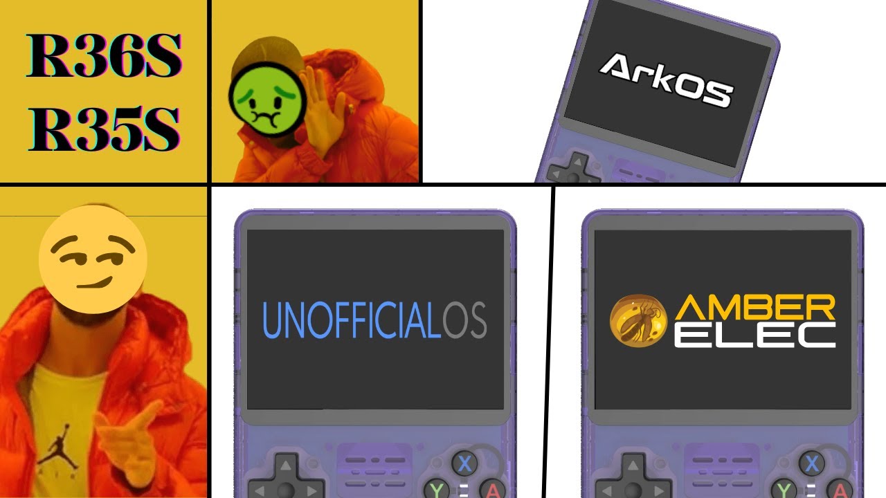 R36S | R35S - 2 INCRÍVEIS Sistemas ALTERNATIVOS ao ArkOS