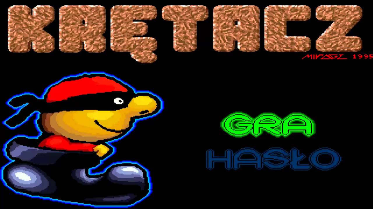 AMIGA Krętacz Kretacz Mirage Software, 1995 AMIGA OCS POLISH GAME