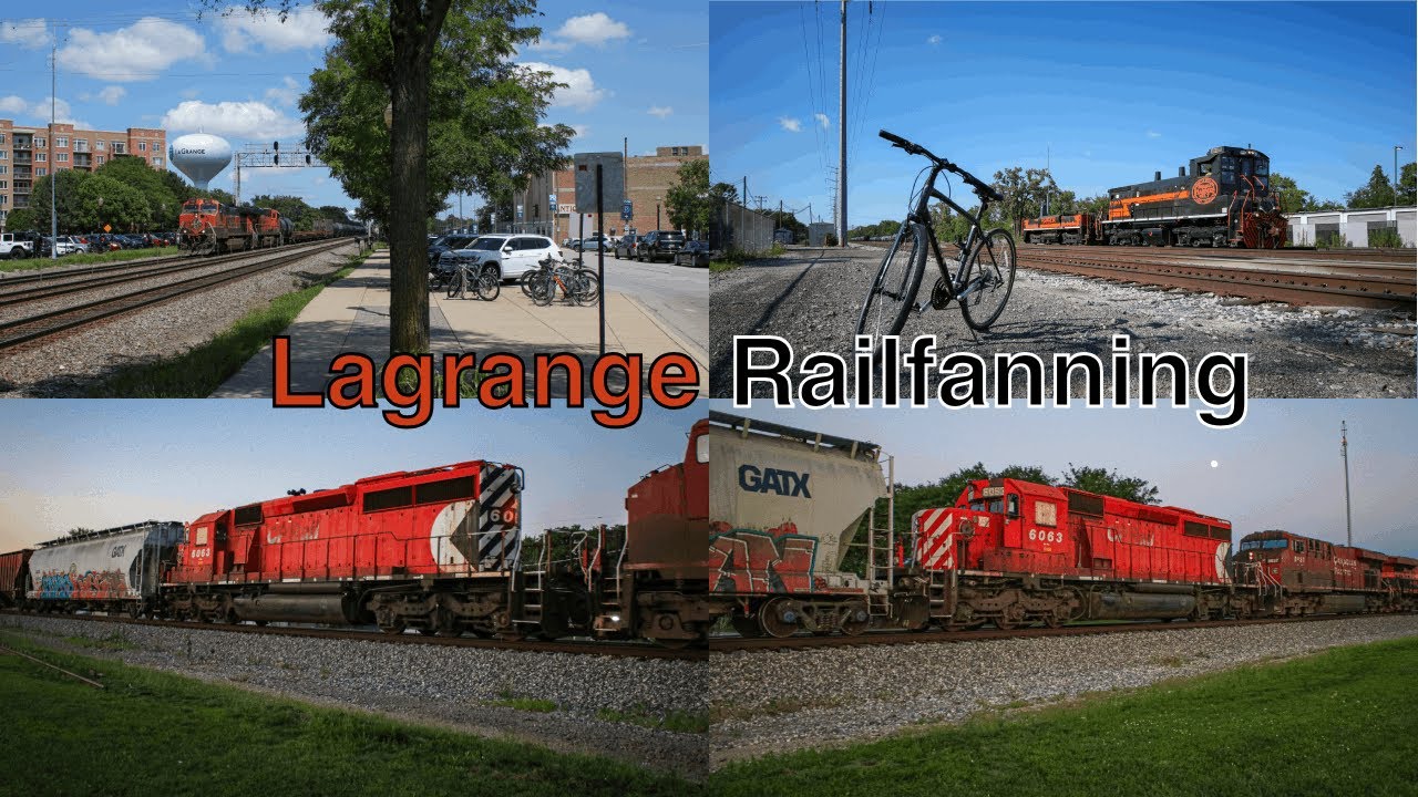 Lagrange, IL railfanning on the BNSF racetrack and IHB, 7/18/2024, Ft. Yard Job, Pac-Man, H1 leader