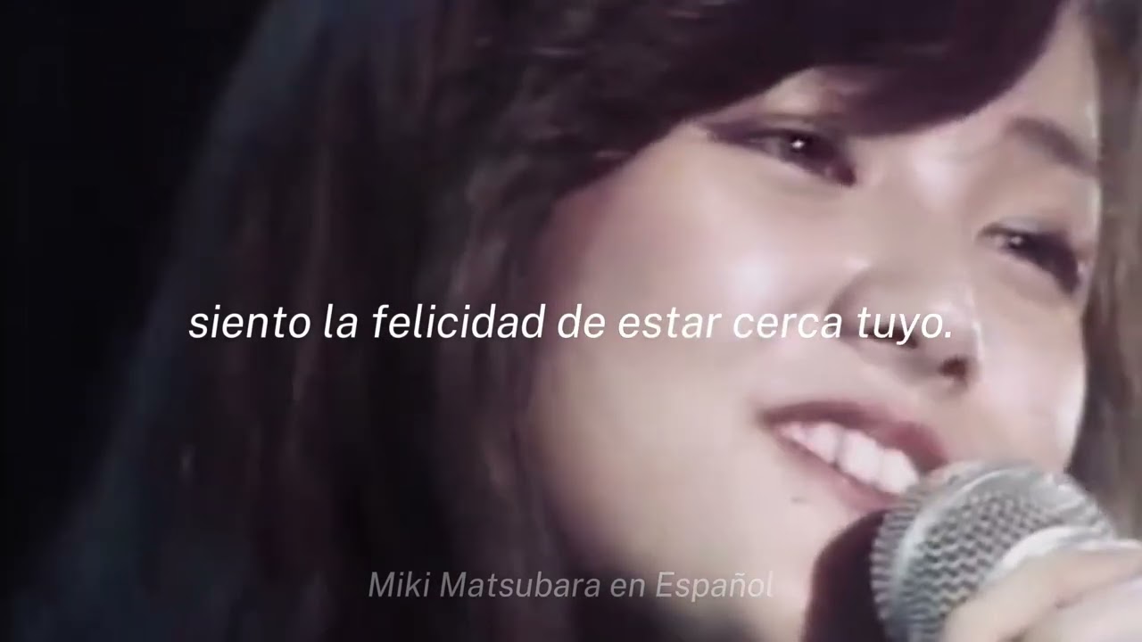 Miki Matsubara; Soushite Watashi ga (Traducción al Español)