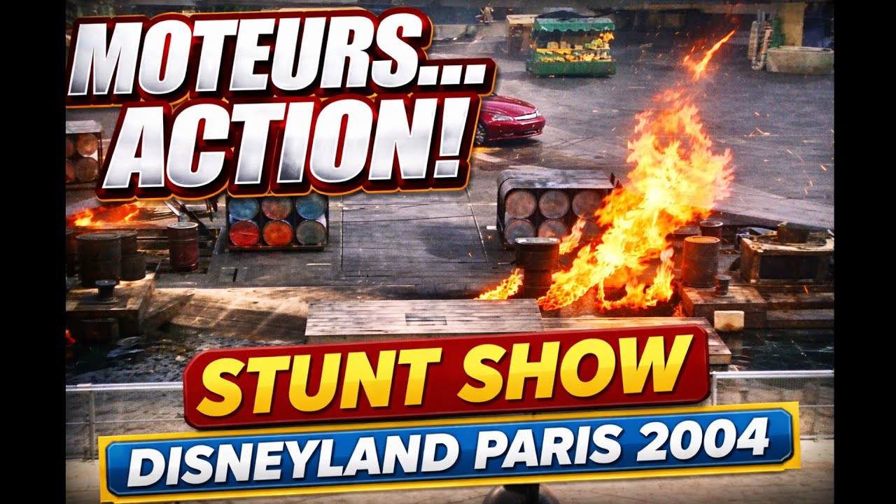 Moteurs… Action! Stunt Show Spectacular | Disneyland Paris 2004 #DisneylandParis #VintageDisney