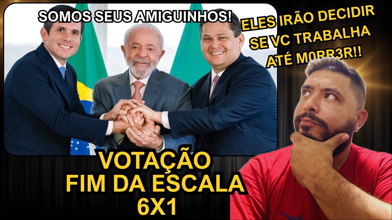 FIM da ESCALA 6X1 vai QUEBRAR O BRASIL! CONGRESSO decide VIDA do TRABALHADOR