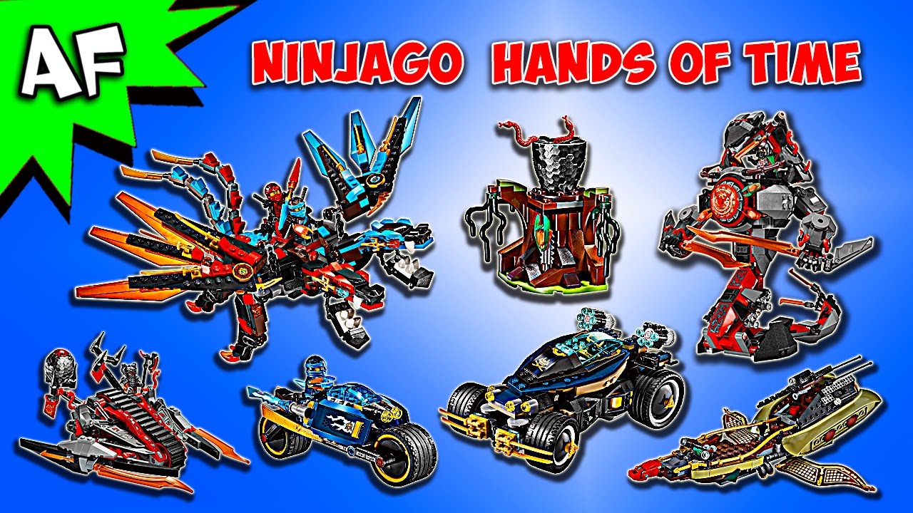 Every Lego Ninjago HANDS of TIME Set, Season 7 Complete Collection!