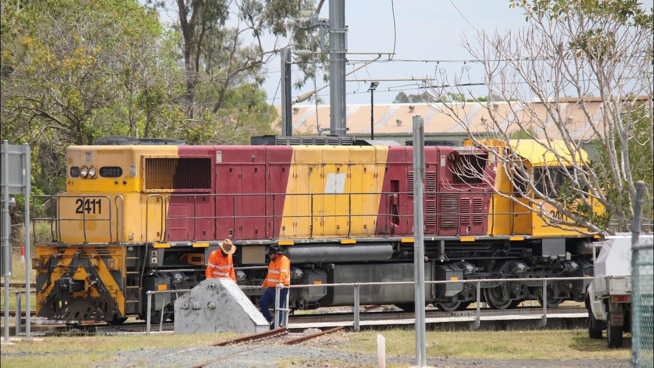 Steam train  and Light engines Redbank and commissioning of Redbank Turntable 