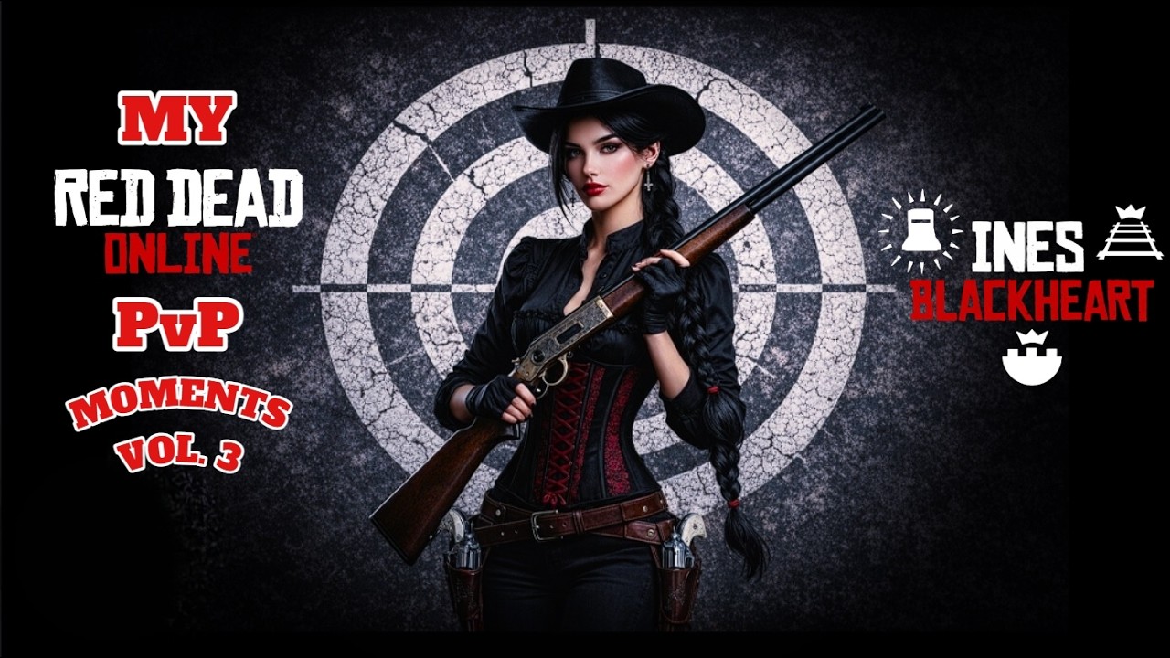 Red Dead Online - 👊 My PvP Moments vol. 3 👊🔫🤠 - Ines BlackHeart 🖤