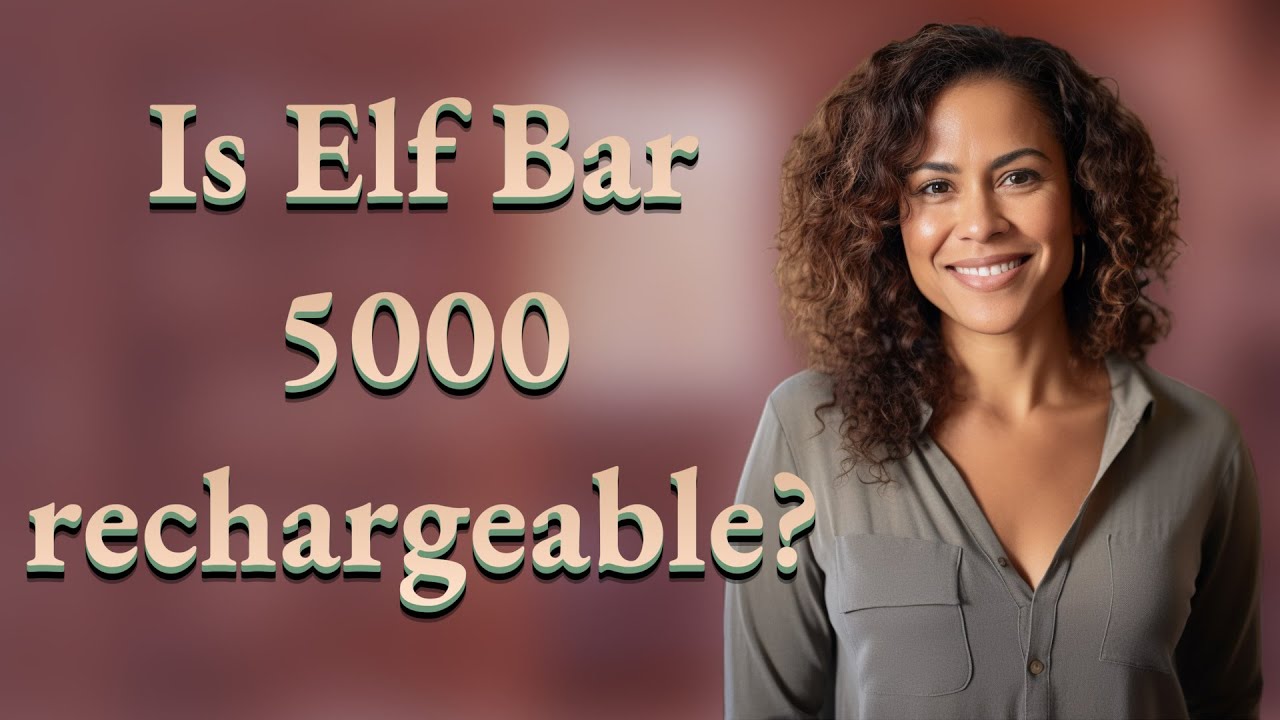 Is Elf Bar 5000 rechargeable?