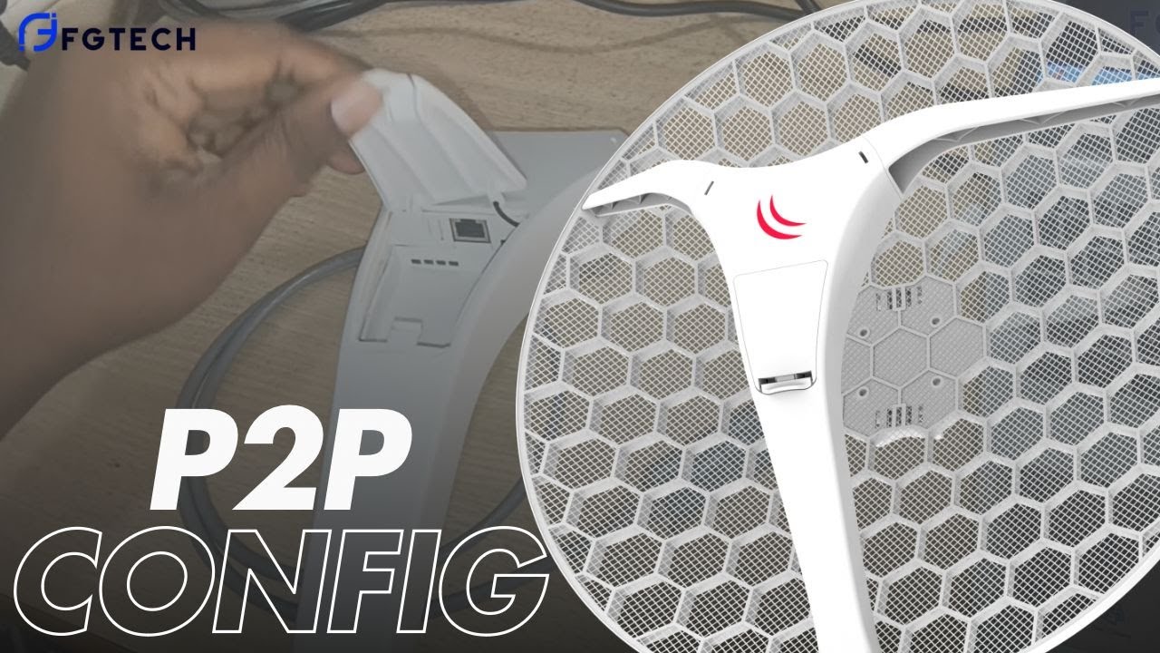 MikroTik LHG XL 5AC | PTP Bridge Link | Full Configuration Guide