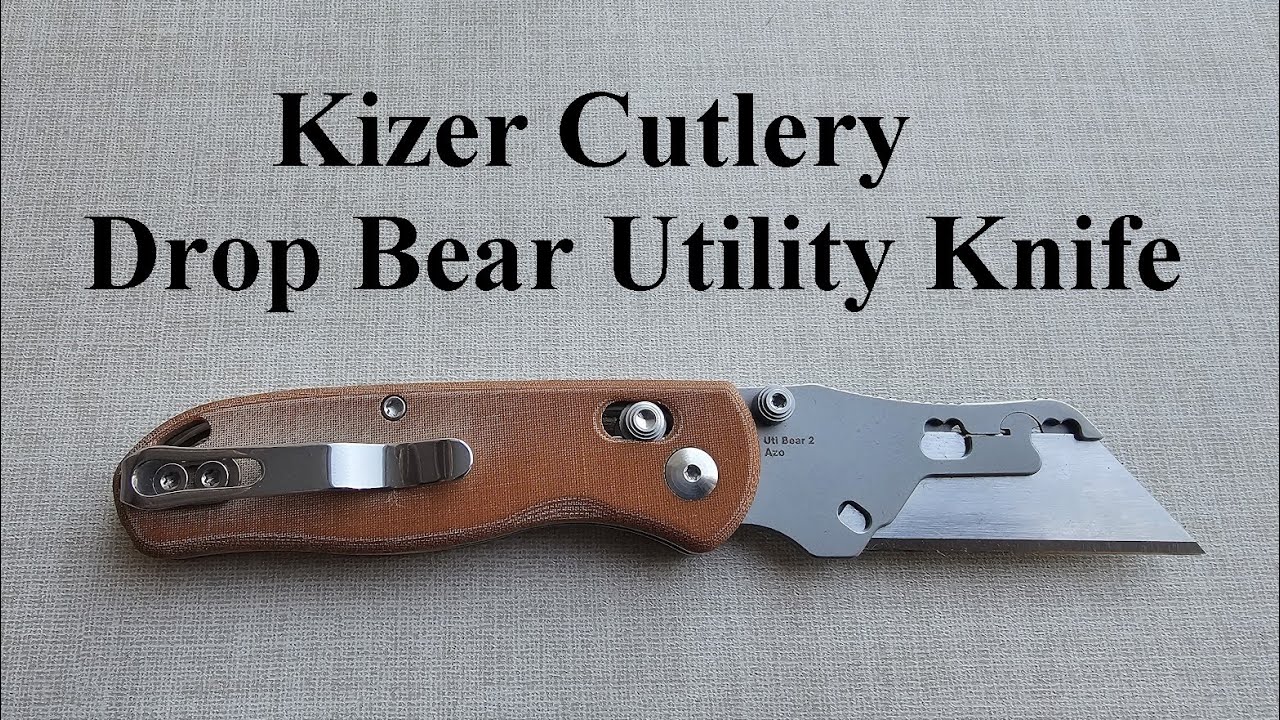 Kizer Cutlery - Drop Bear Utility Knife