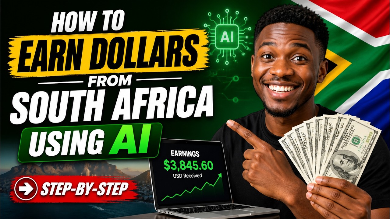 How to Earn Dollars From South Africa Using AI (Step-by-Step)