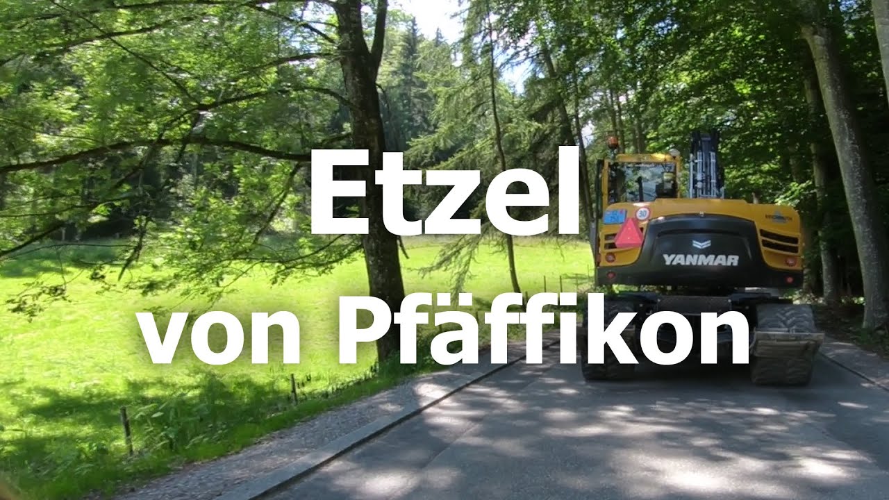 Mit dem Velo von Pfäffikon auf den Etzel