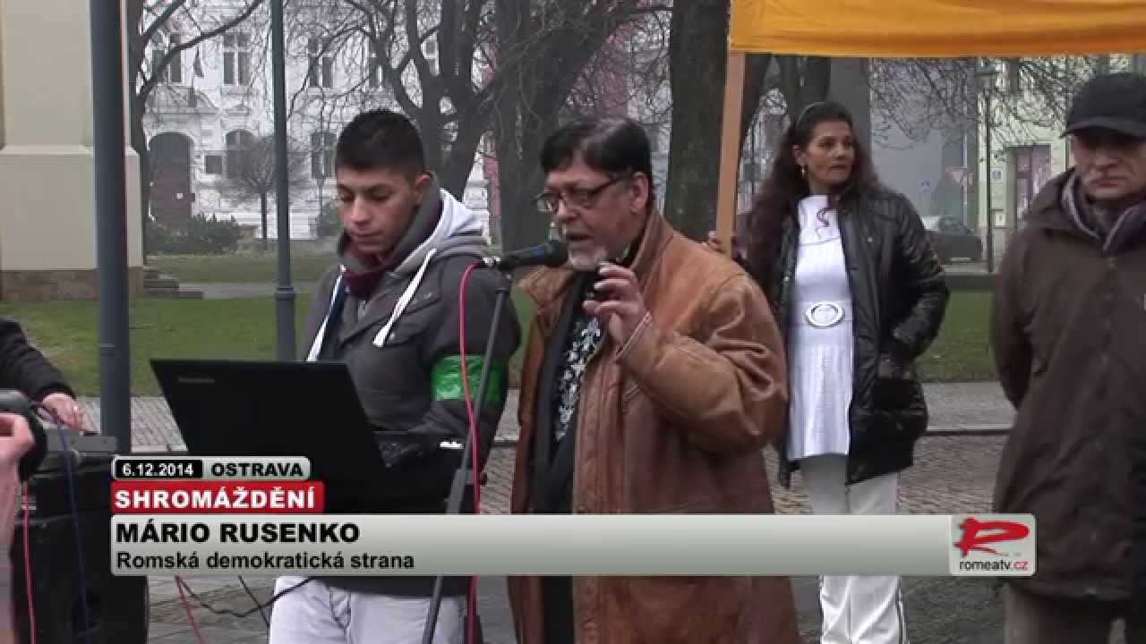 Demonstrace proti rasismu v Ostravě