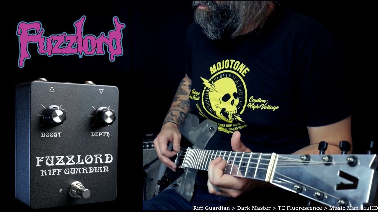 Fuzzlord Effects Riff Guardian Boost Pedal