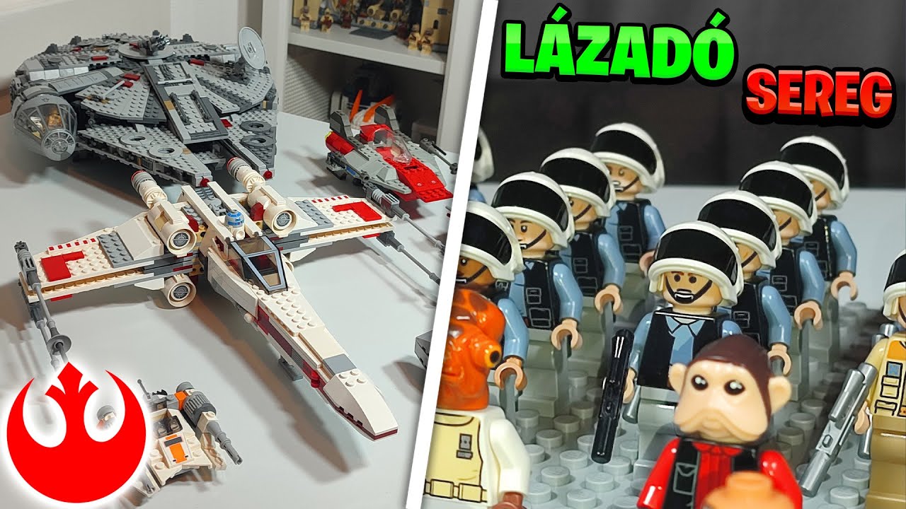 &Eacute;p&iacute;tettem Egy LEGO Star Wars L&aacute;zad&oacute; Sereget!