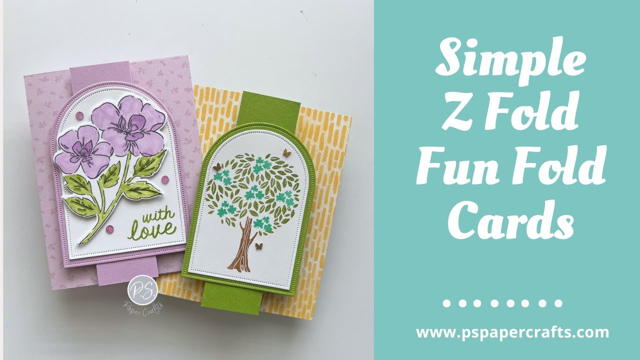 How to make Simple Z Fold Cards