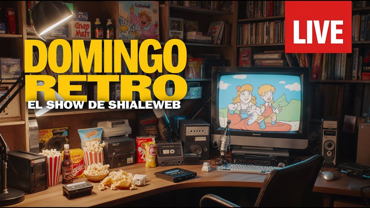 📼🕹️ #DomingoRetro | Recuerdos, Historias y Nostalgia EN VIVO | El Show De Shialeweb #tertulia