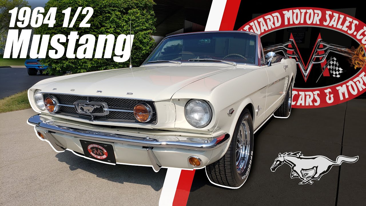 Продаётся кабриолет Ford Mustang 1964 года, половина кузова, Vanguard Motor Sales #5458