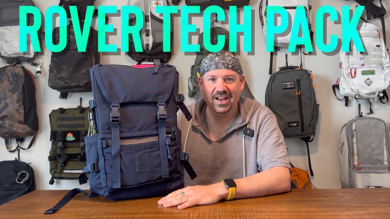Topo Designs Rover Tech Pack Review and Walkthrough